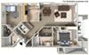 F Americana 1045 to 1102 SF RENOVATED